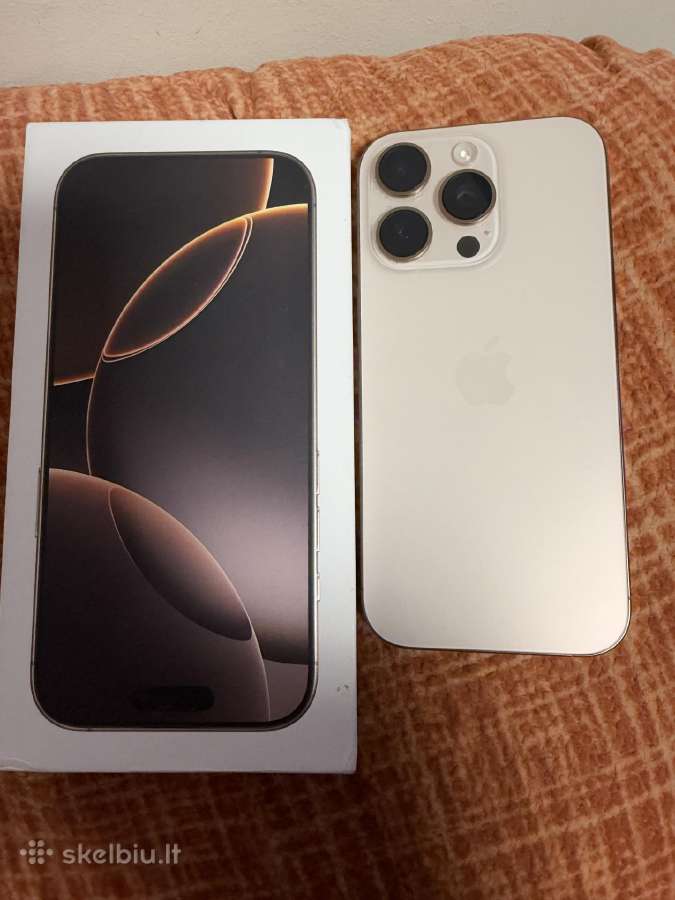 Parduodu iPhone 16pro 128gb - nuotraukos Nr. 3
