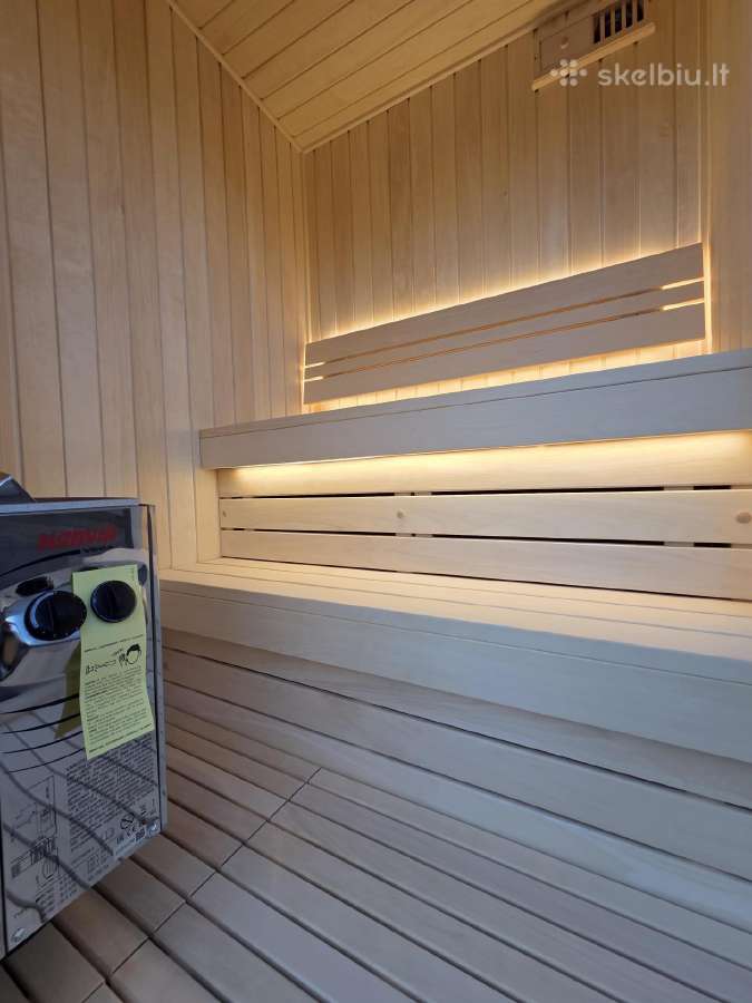 Premium mini pirtis su vitrina ir LED apšvietimu - nuotraukos Nr. 10