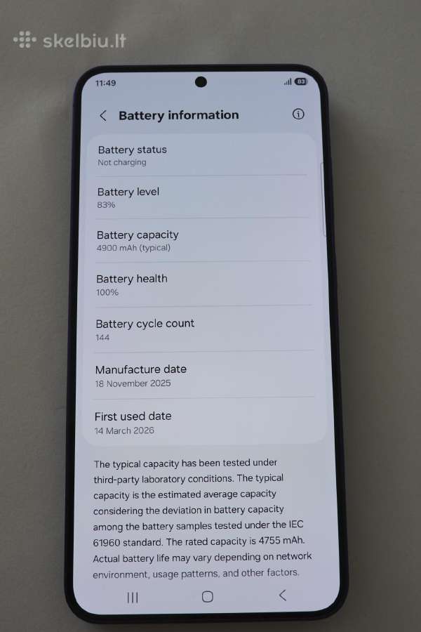 Samsung s25+ 256gb - nuotraukos Nr. 6