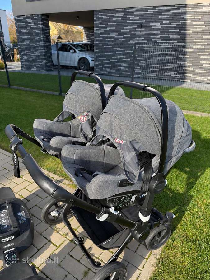 Bugaboo Donkey 5 dvynių vežimėlio komplektas - nuotraukos Nr. 6