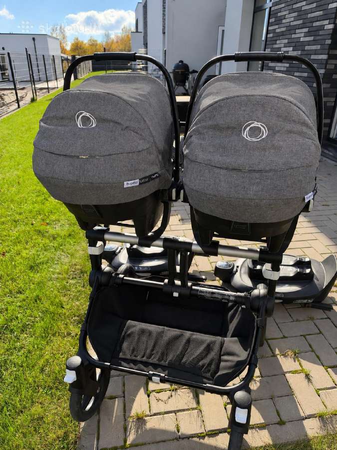 Bugaboo Donkey 5 dvynių vežimėlio komplektas - nuotraukos Nr. 7