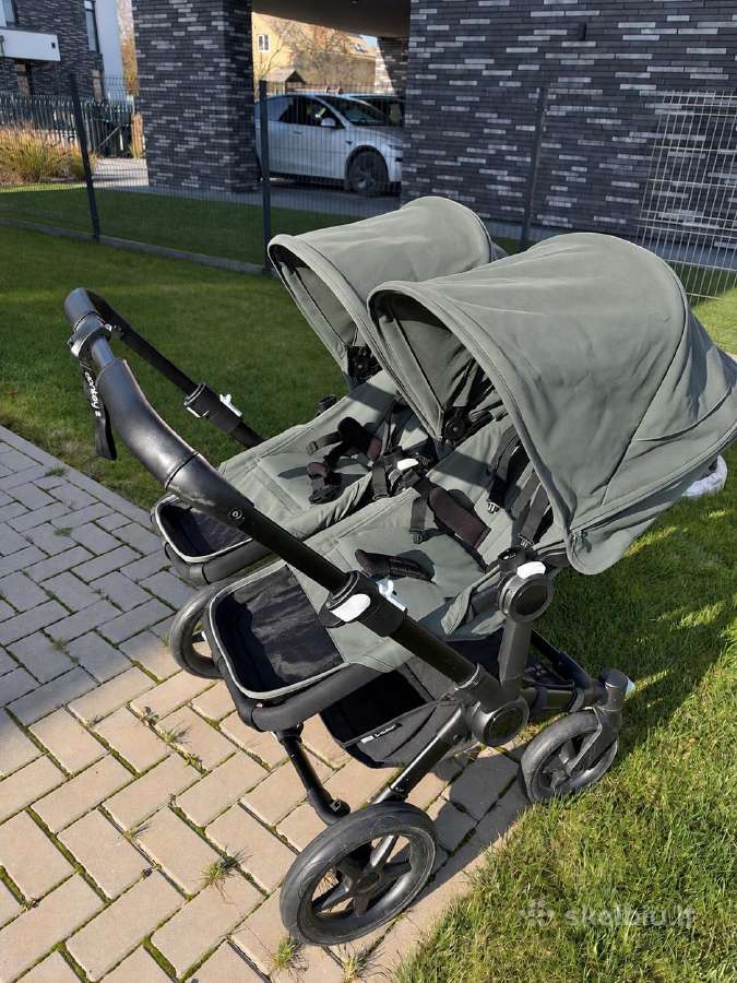 Bugaboo Donkey 5 dvynių vežimėlio komplektas - nuotraukos Nr. 5