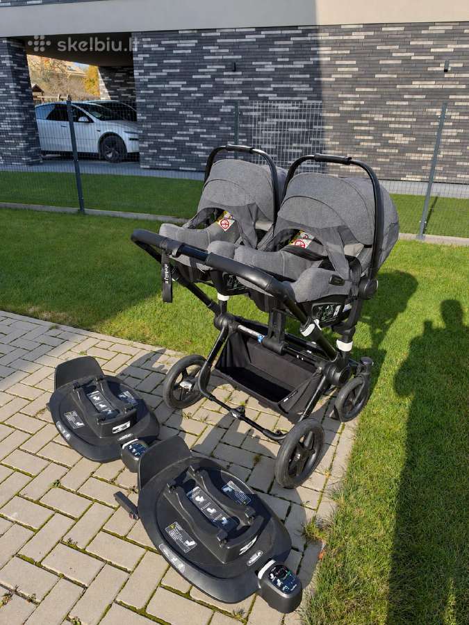 Bugaboo Donkey 5 dvynių vežimėlio komplektas - nuotraukos Nr. 8
