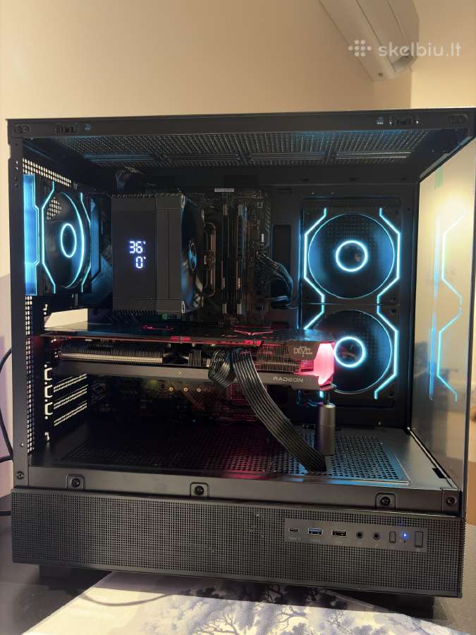 Ryzen 9/rx 6700xt 12gb/ 32ram žaidimų kompiuteris - nuotraukos Nr. 2