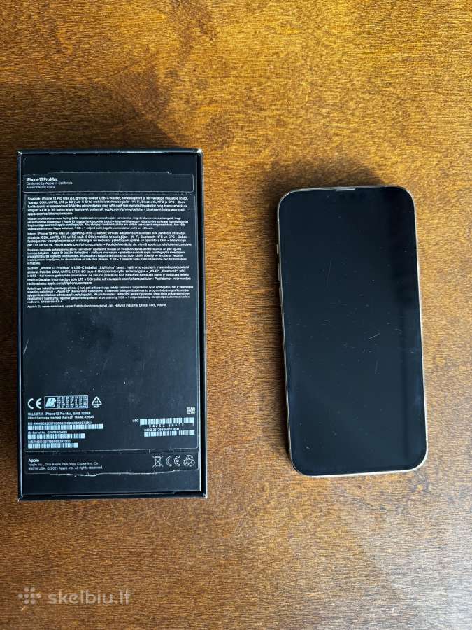 Apple iPhone 13 Pro Max 128 GB – Puiki būklė - nuotraukos Nr. 5