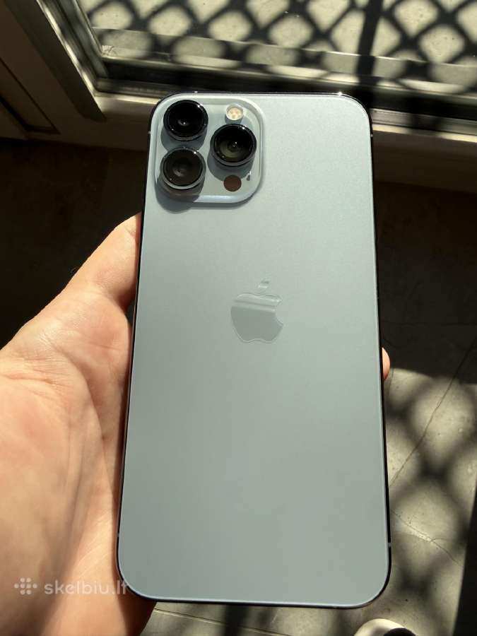 Apple iPhone 13 pro max 128gb sierra blue - nuotraukos Nr. 2