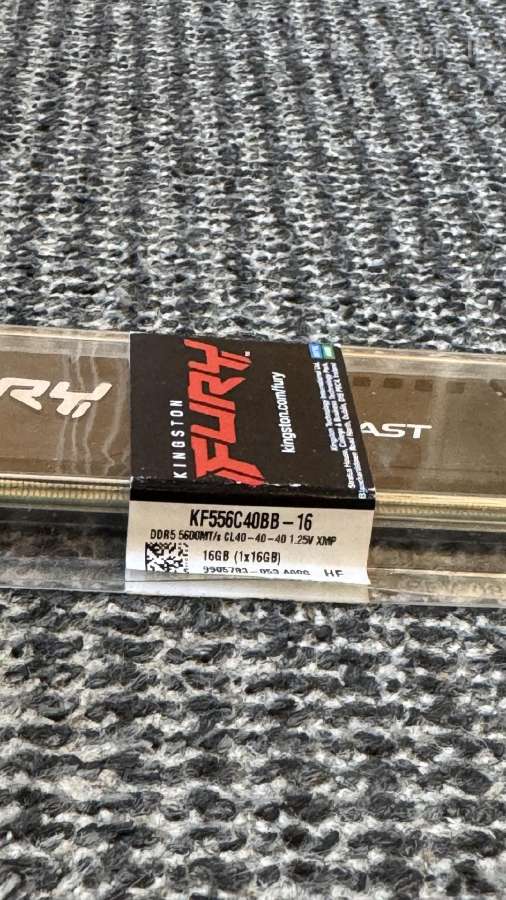 Kingston Fury Beast Ddr5 16gb 5600mhz - nuotraukos Nr. 4