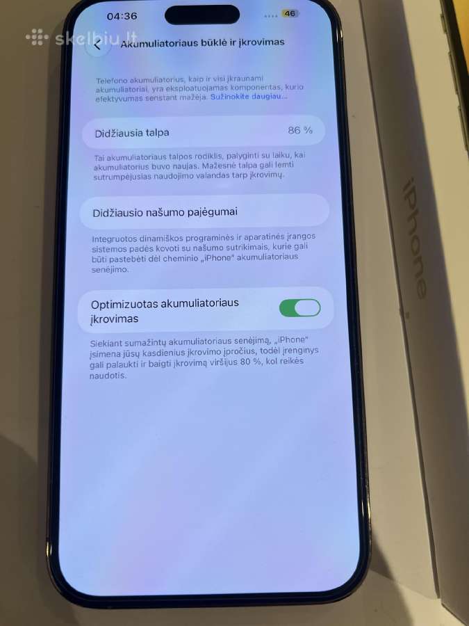 iPhone 14 pro max idealus - nuotraukos Nr. 6