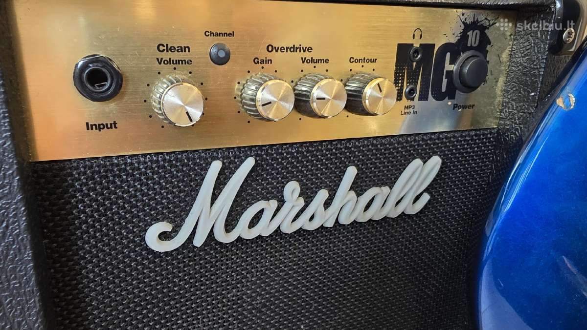 Donner gitara ir Marshall Mg10 24w kubas wireless - nuotraukos Nr. 3