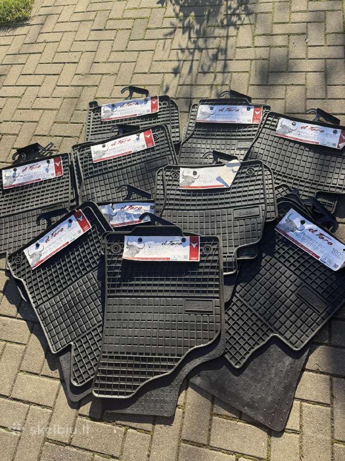 Nauji Universalūs Automobilio Kilimėliai - nuotraukos Nr. 3