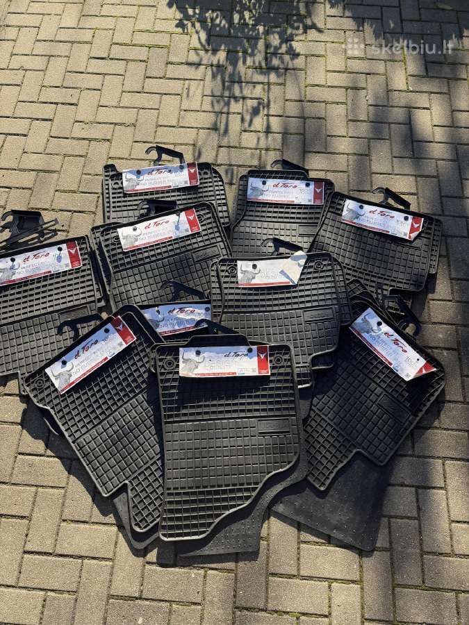 Nauji Universalūs Automobilio Kilimėliai - nuotraukos Nr. 4