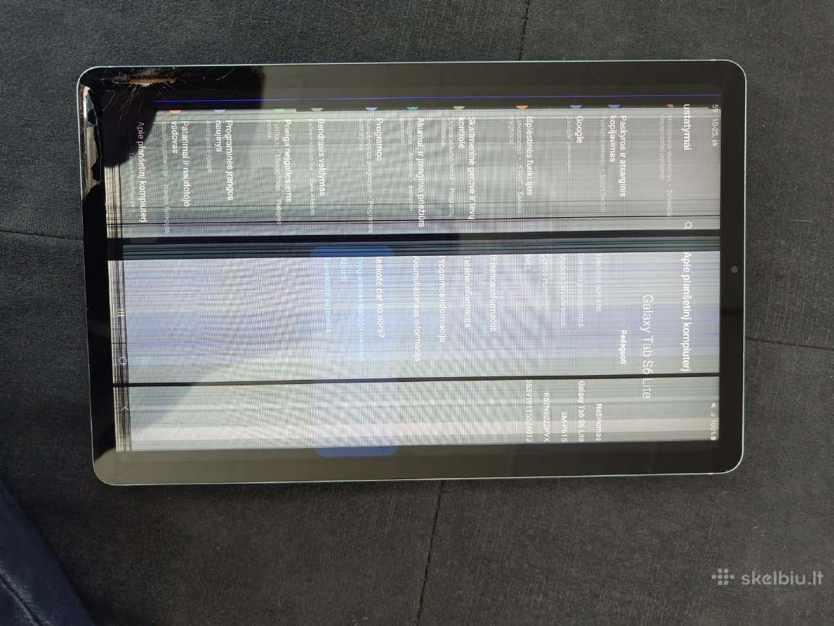 Samsung Tab 6 lite - nuotraukos Nr. 2