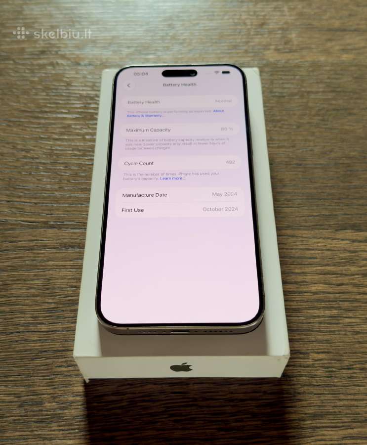 iPhone 15 Pro Max - nuotraukos Nr. 3