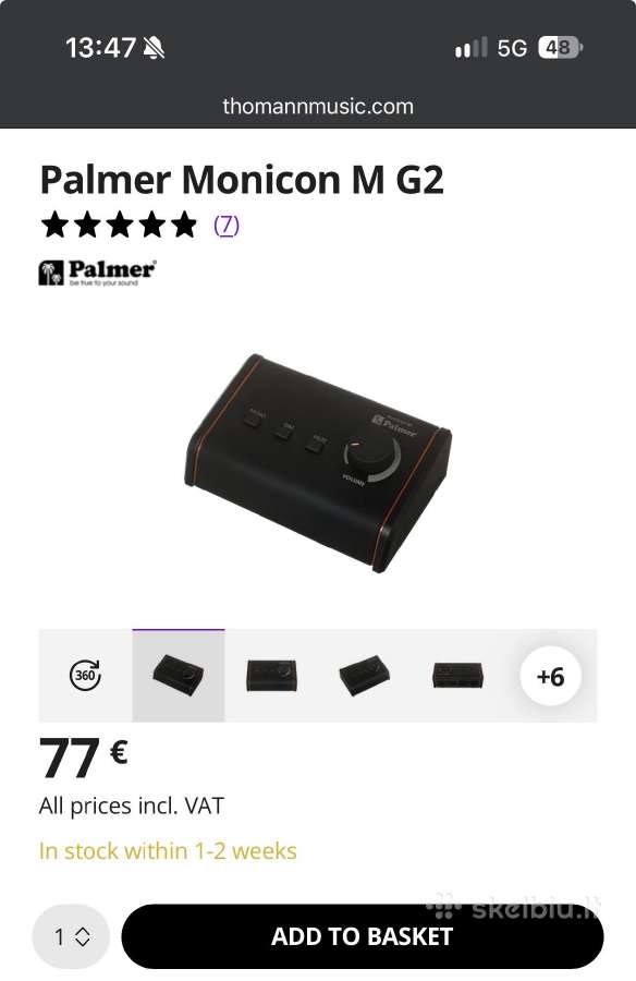 Palmer Monicon M G2 - nuotraukos Nr. 4