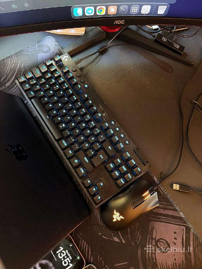 Razer Deathadder žaidimų pelė - nuotraukos Nr. 2