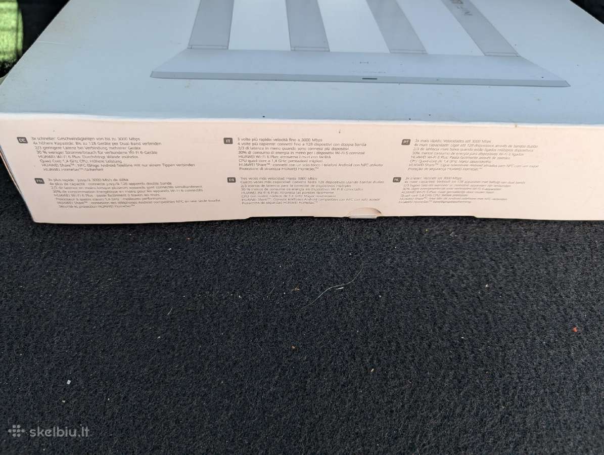 Galingas Wi-fi 6 Huawei Ax3 (ws7200) Quad-core - nuotraukos Nr. 2