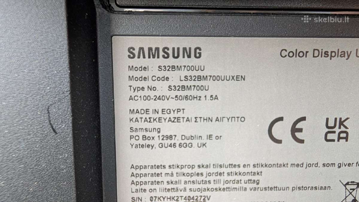 Išmanusis monitorius Samsung Smart Monitor M7 4k - nuotraukos Nr. 3