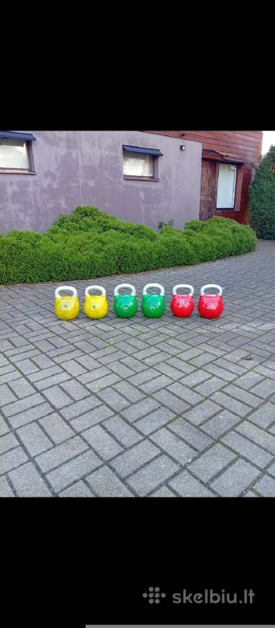 32-24-12-16-16/34kg.metalinės geros sportinės girė - nuotraukos Nr. 9