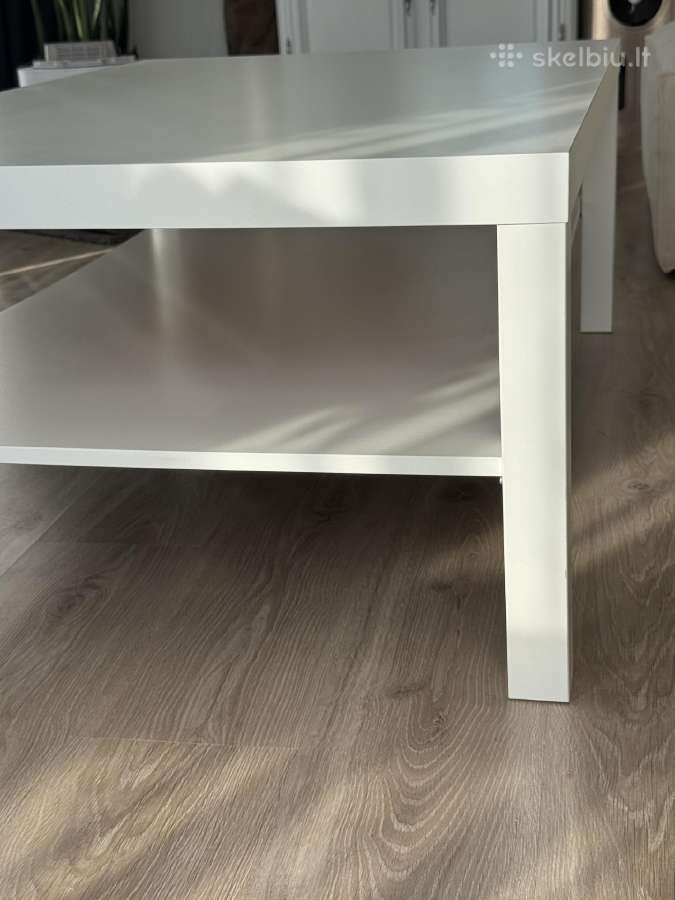 Baltas Ikea Lack kavos staliuka - nuotraukos Nr. 3