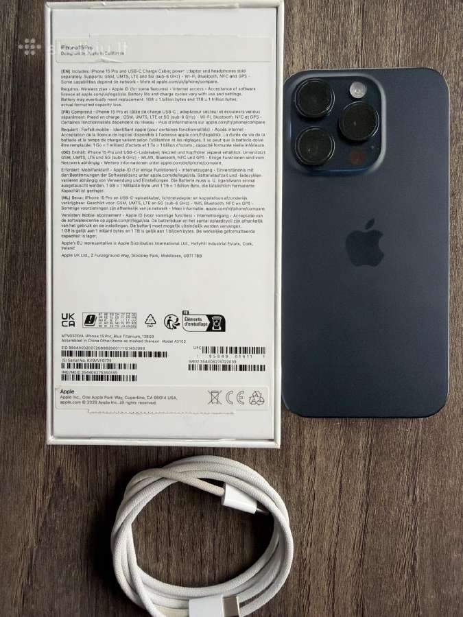 Parduodu telefonus iphone15 Pro Max ir 15 Pro - nuotraukos Nr. 25