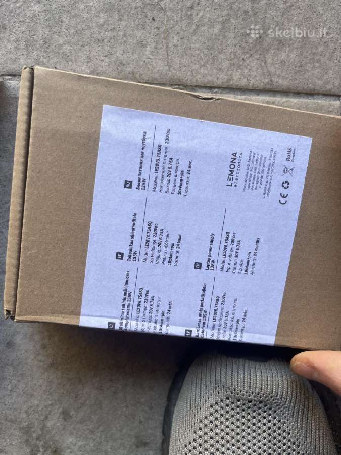 Lenovo 135w nešiojamojo kompiuterio įkroviklis - nuotraukos Nr. 2