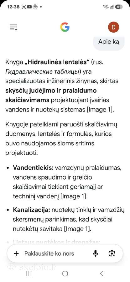 Hidraulinės lentelės - nuotraukos Nr. 6