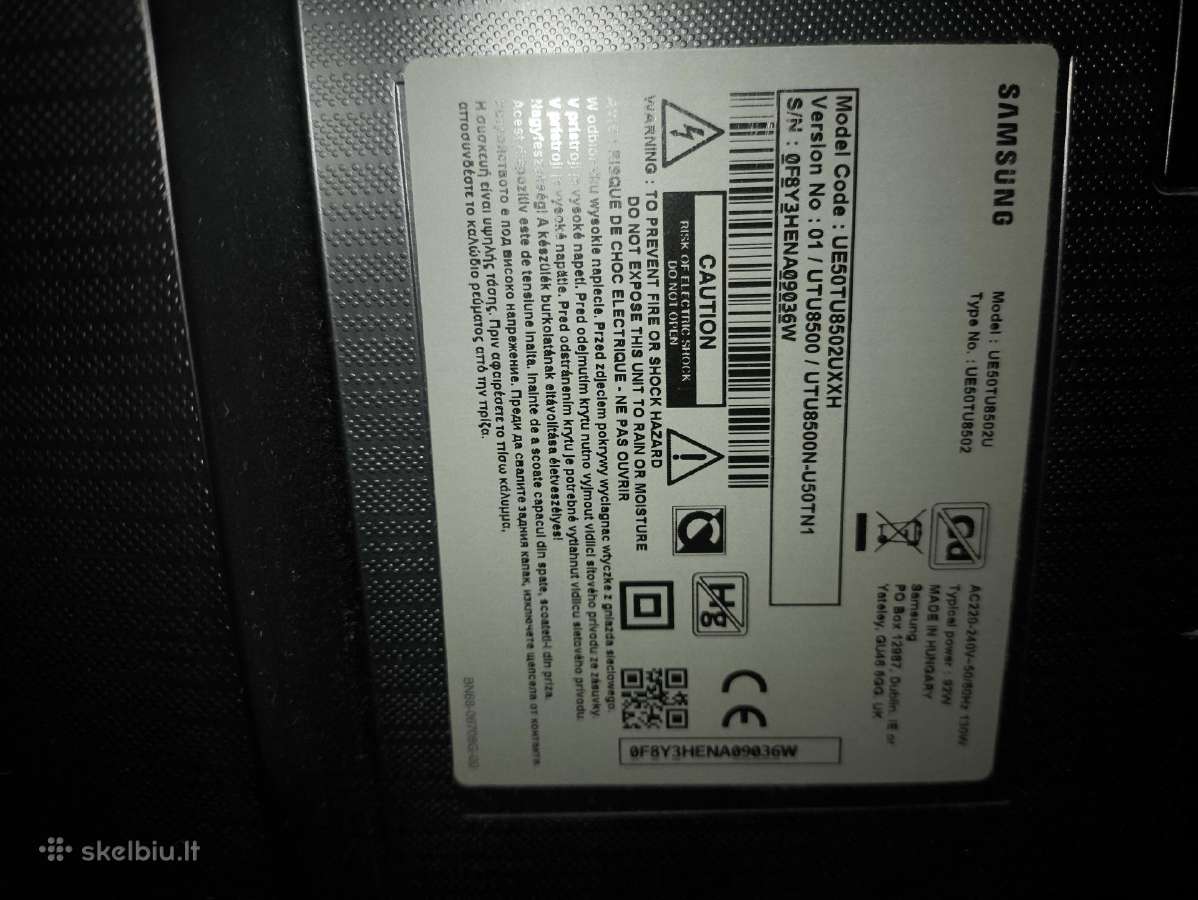 Televizorius Samsung - nuotraukos Nr. 3