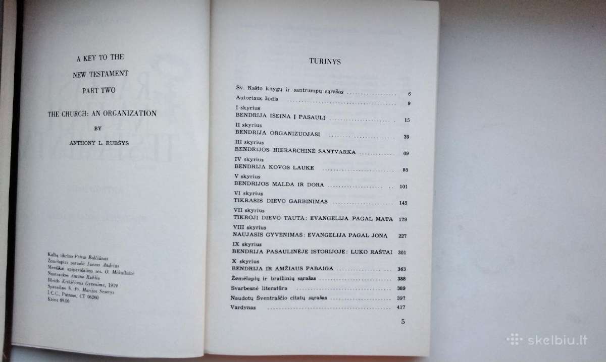 A. Rubšys. Raktas į Naująjį Testamenrą - nuotraukos Nr. 4