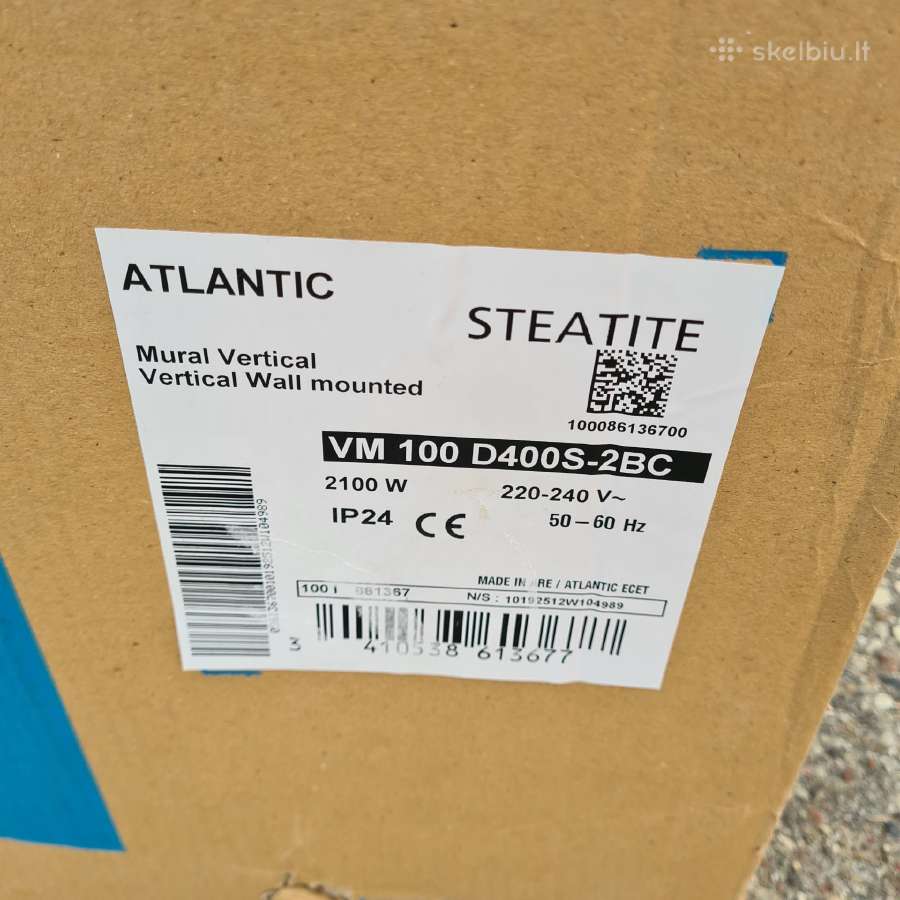 Atlantic Steatite Vm100 Turbo, 100 L - nuotraukos Nr. 4