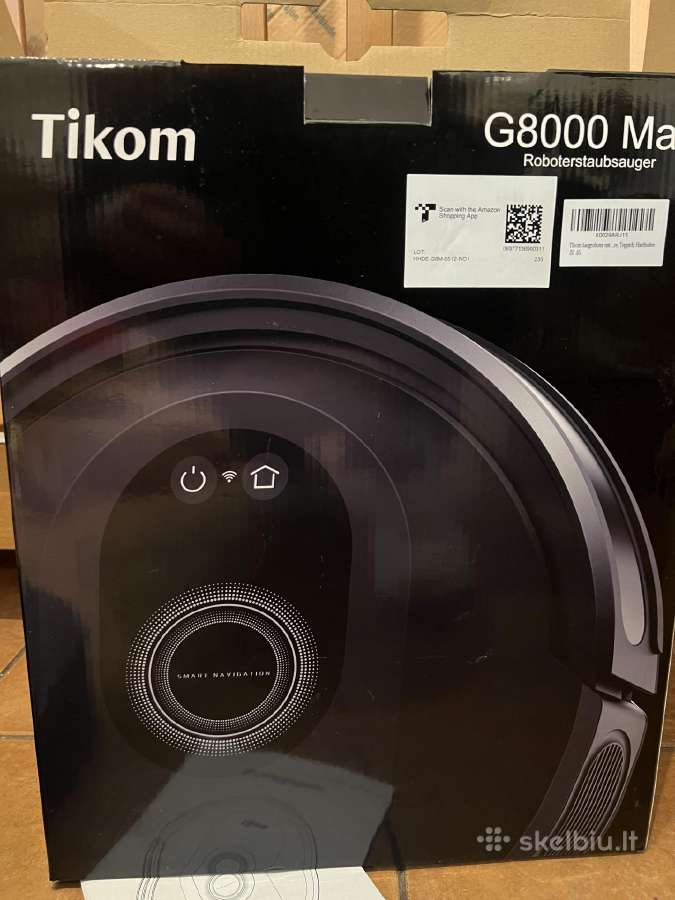 Tikom G8000 Max – robotas dulkių siurblys su plovi - nuotraukos Nr. 3