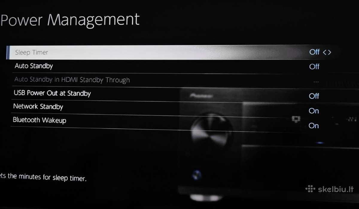 Pioneer vsx 932 Bt WiFi Atmos arc Spotify hireseq - nuotraukos Nr. 14