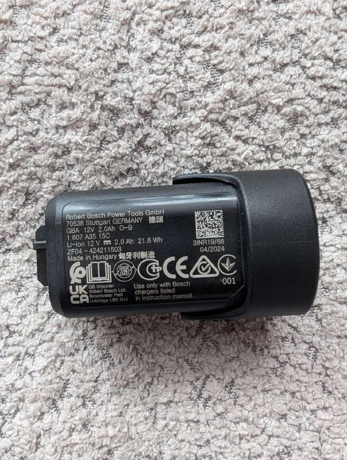 Bosch Gsr 12v-15 + 2 akumuliatoriai + grąžtai - nuotraukos Nr. 6