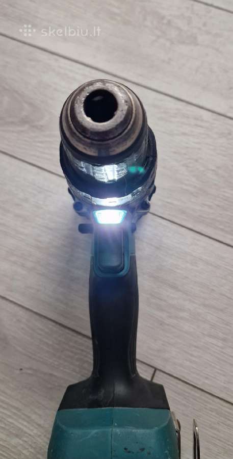 Akumuliatorinis smūginis gręžtuvas Makita Dhp484z - nuotraukos Nr. 3