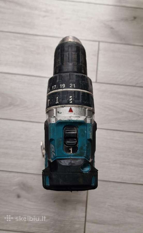 Akumuliatorinis smūginis gręžtuvas Makita Dhp484z - nuotraukos Nr. 4