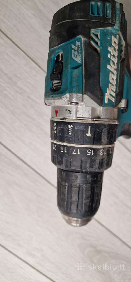 Akumuliatorinis smūginis gręžtuvas Makita Dhp484z - nuotraukos Nr. 6