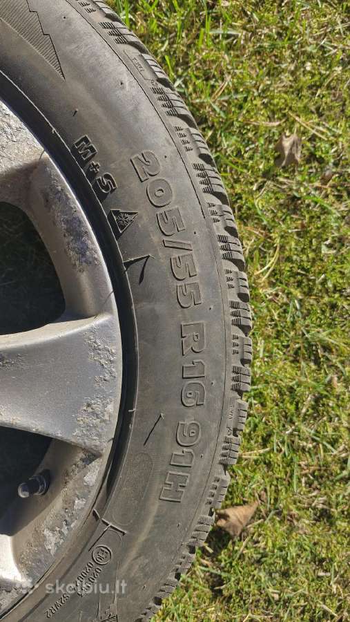 Padangos su ratlankiais 205/55 R16 - nuotraukos Nr. 3