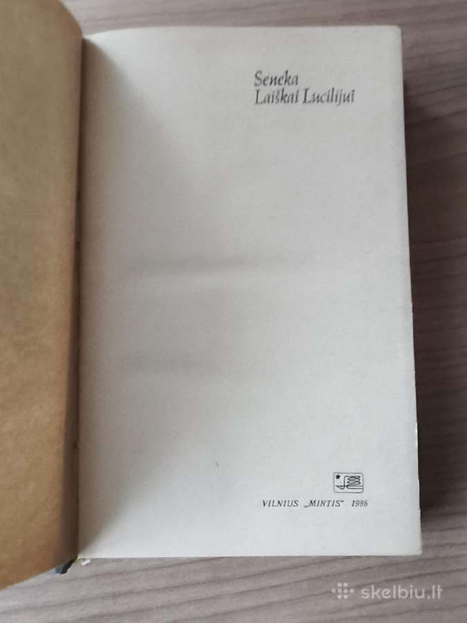 Lucijus Anėjus Seneka "Laiškai Lucilijui" - nuotraukos Nr. 6