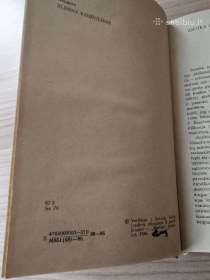 Lucijus Anėjus Seneka "Laiškai Lucilijui" - nuotraukos Nr. 7
