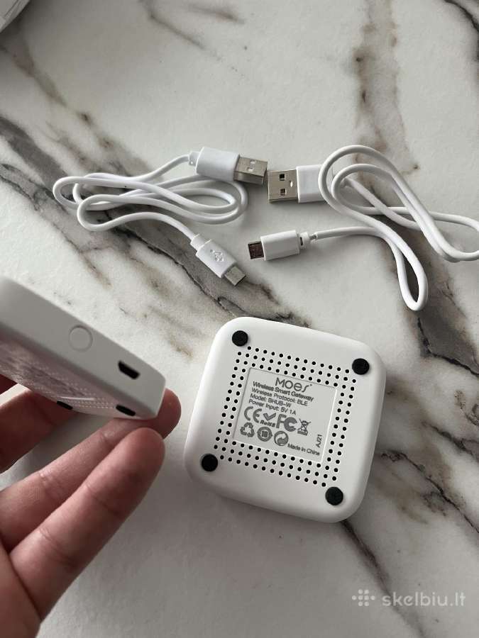 Tuya šliuzai: 2x Moes Ble Bhub-w + Nous E1 Zigbee - nuotraukos Nr. 3