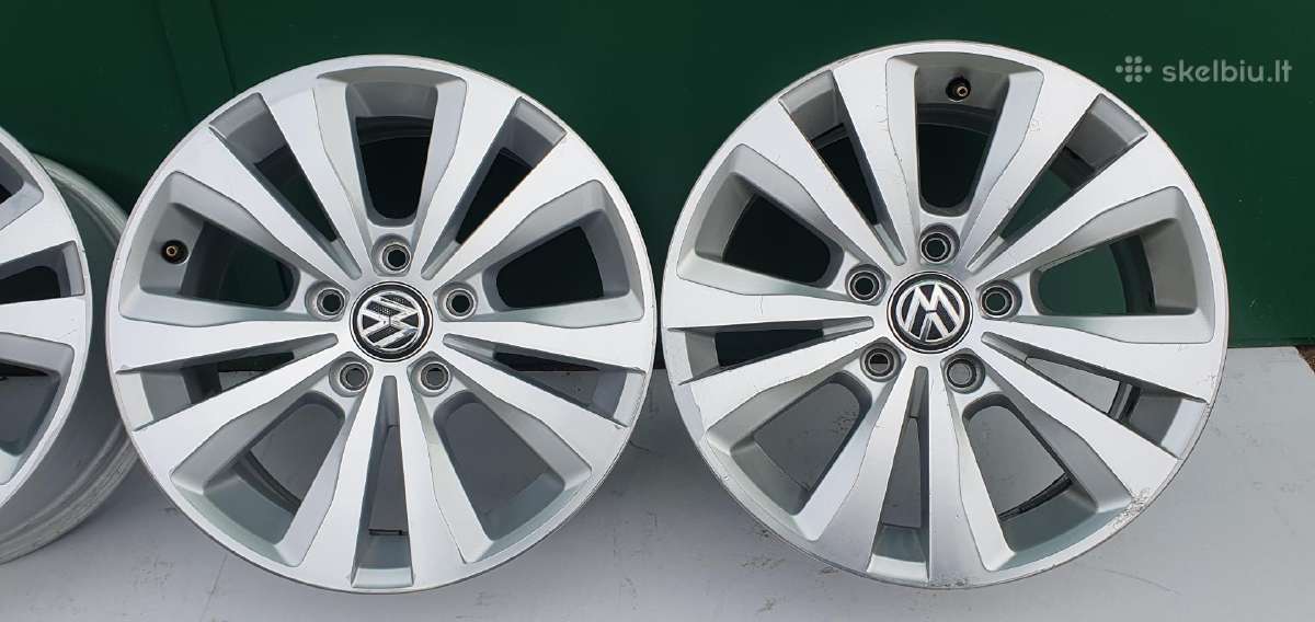 R16 originalūs VW ratlankiai,audi, VW Golf,passat - nuotraukos Nr. 2