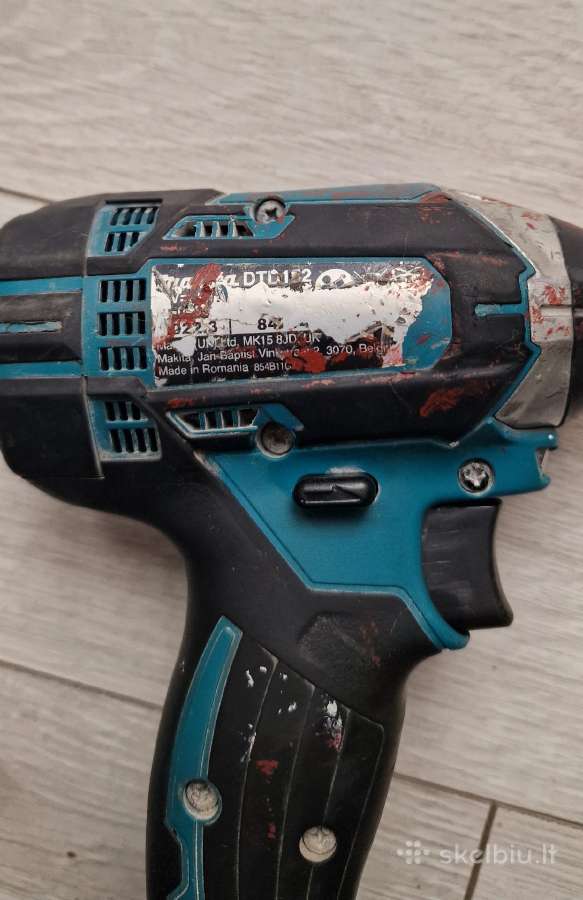 Akumuliatorinis smūginis suktuvas Makita Dtd152z - nuotraukos Nr. 4