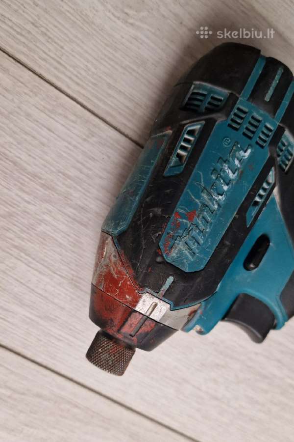 Akumuliatorinis smūginis suktuvas Makita Dtd152z - nuotraukos Nr. 7