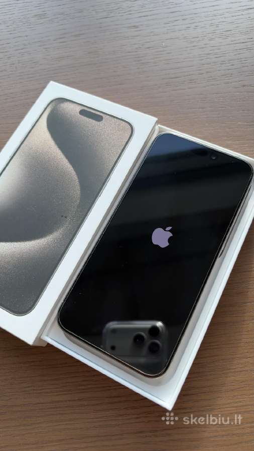 iPhone 15 Pro Max 256 GB Natural Titanium - nuotraukos Nr. 4