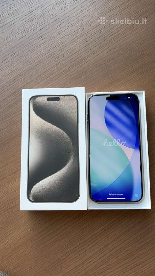 iPhone 15 Pro Max 256 GB Natural Titanium - nuotraukos Nr. 5