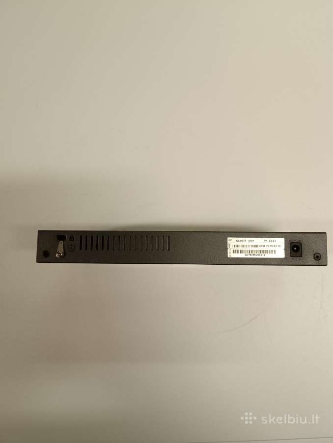 Komutatorius (Switch) Netgear Gs110tp - nuotraukos Nr. 3