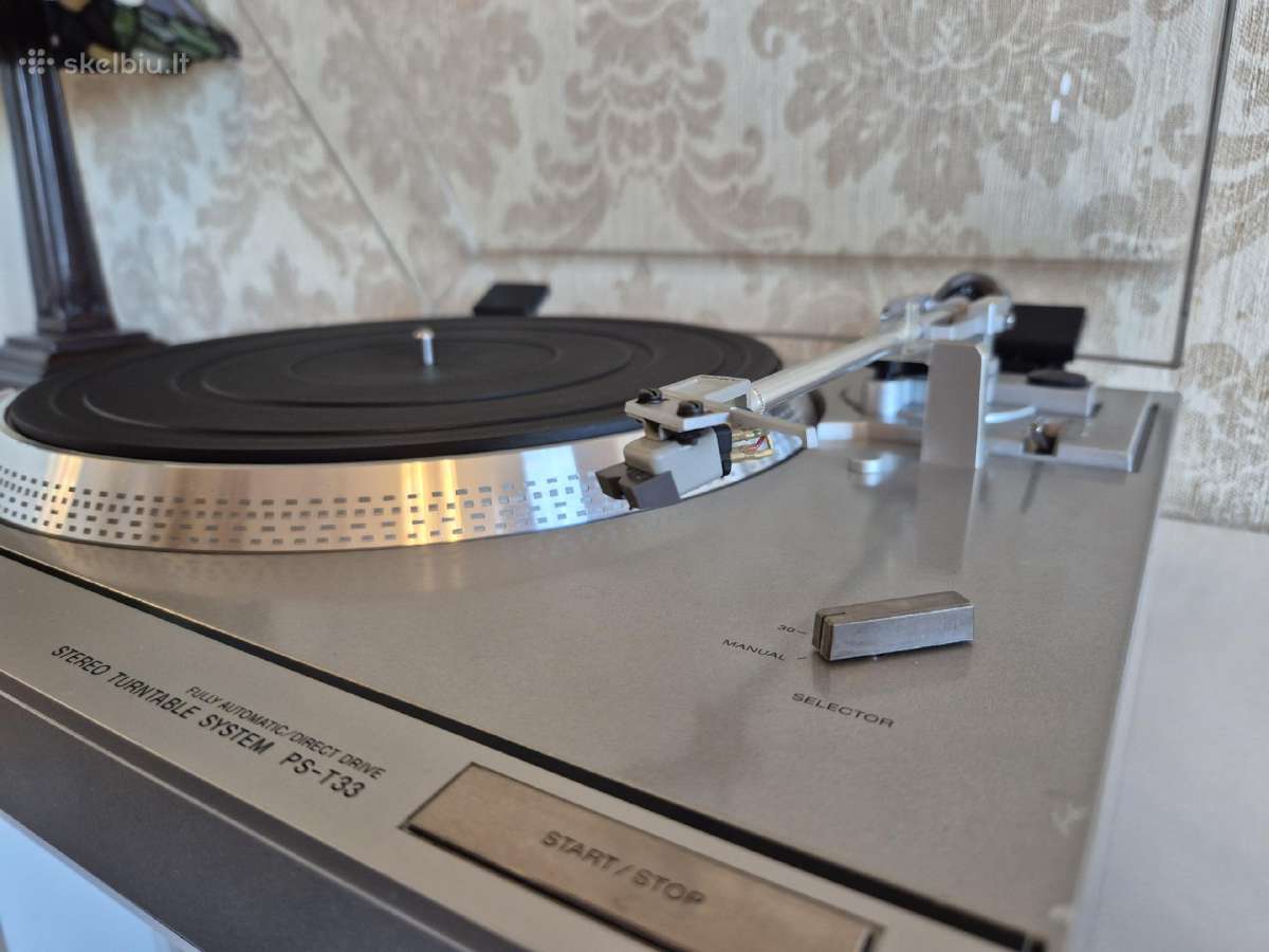 Plokštelių Grotuvas Sony Ps-t33 - nuotraukos Nr. 7