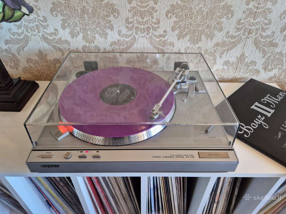 Plokštelių Grotuvas Sony Ps-t33 - nuotraukos Nr. 15