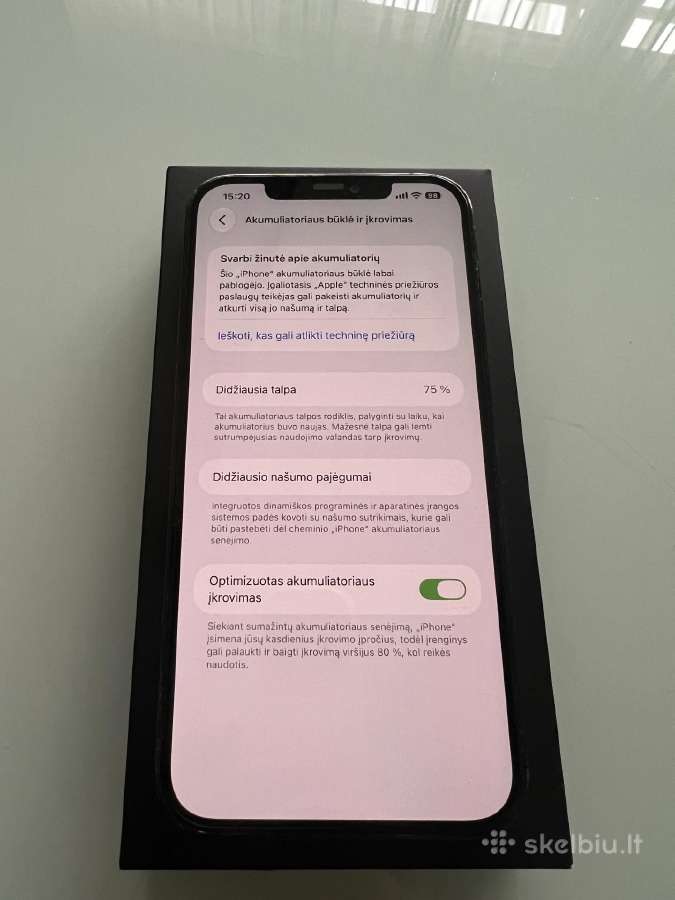 Parduodu iPhone 12pro Max 256 GB - nuotraukos Nr. 5