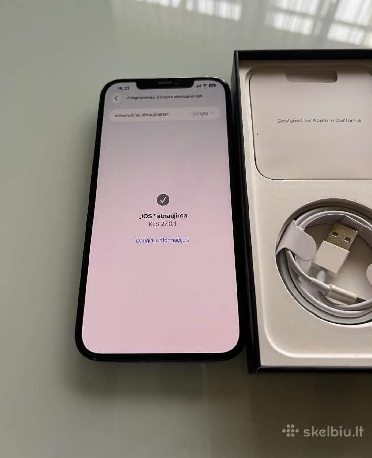 Parduodu iPhone 12pro Max 256 GB - nuotraukos Nr. 6