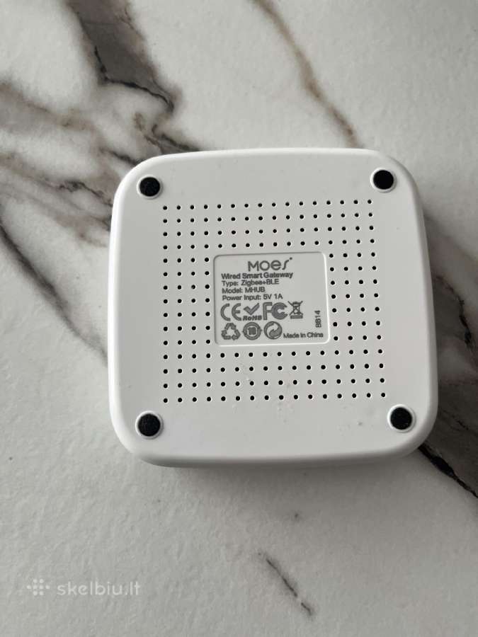 Moes Mhub laidinis Zigbee+ble šliuzas (Tuya, Lan) - nuotraukos Nr. 2